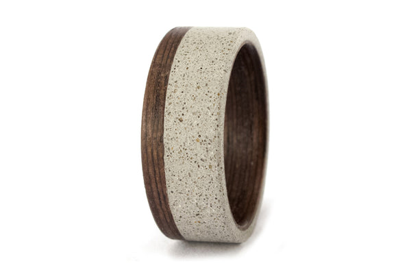 Concrete and bentwood wedding bands (00901_7N8N)