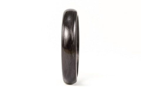 Glossy carbon fiber ring (00122_4N)