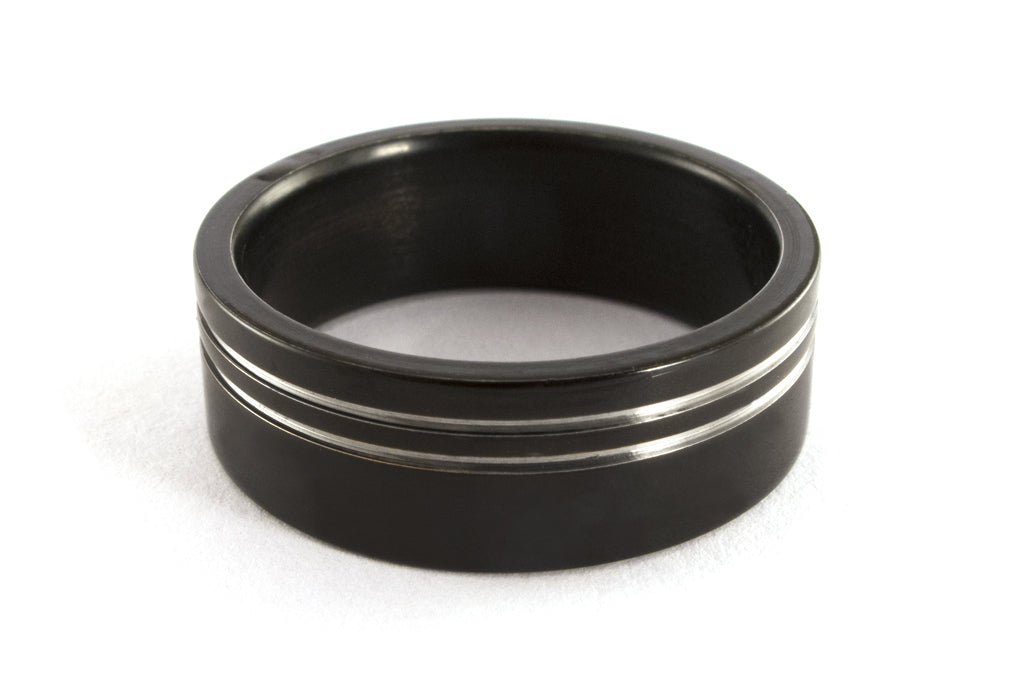 Zirconium ring (01200_8N)