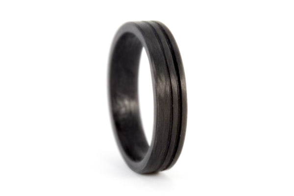 Carbon fiber wedding bands (00108_4N7N)