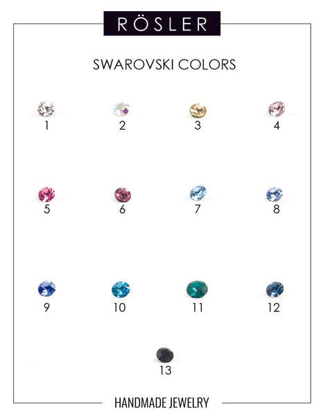 18ct rose gold and titanium ring with Swarovski (00555_6S1)